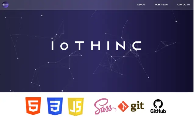 IoTHINC VITC website preview